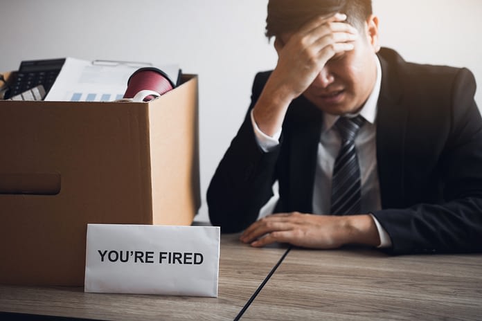 fired from job