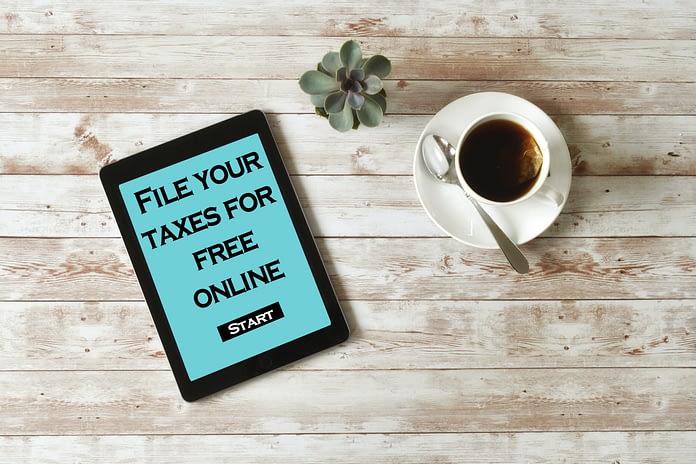filling taxes online